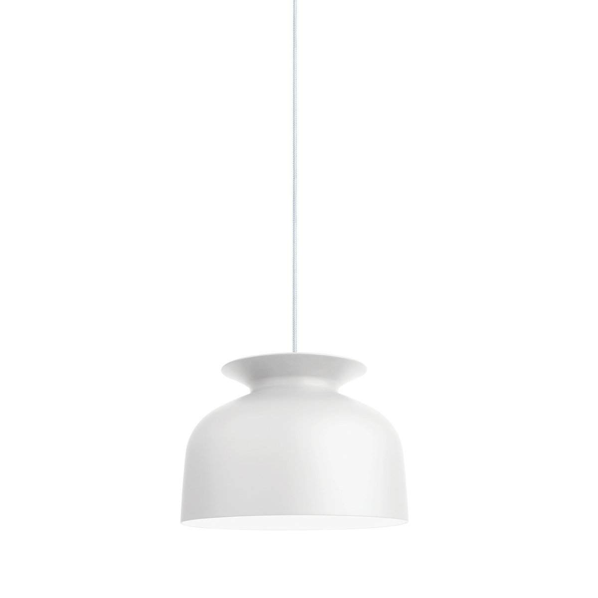 GUBI Ronde hanglamp groot matte white