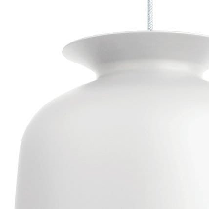 Ronde hanglamp groot, matte white GUBI