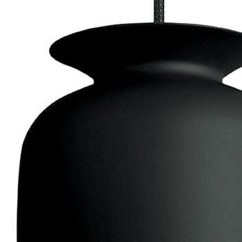 Ronde hanglamp klein - charcoal black - GUBI