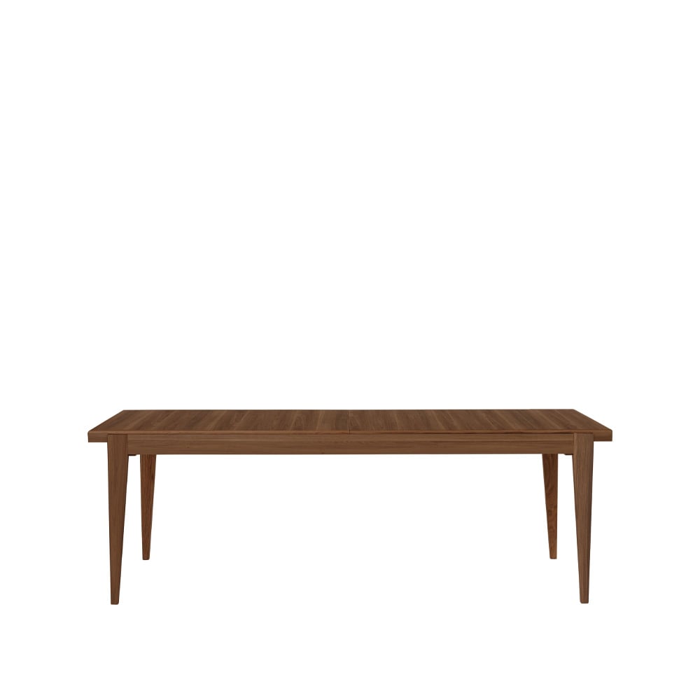 GUBI S-table eettafel american walnut, extendable