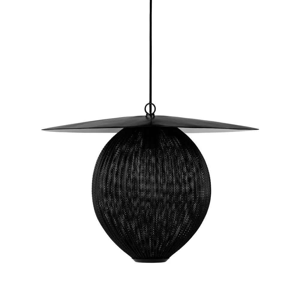 Satellite hanglamp groot, midnight black GUBI