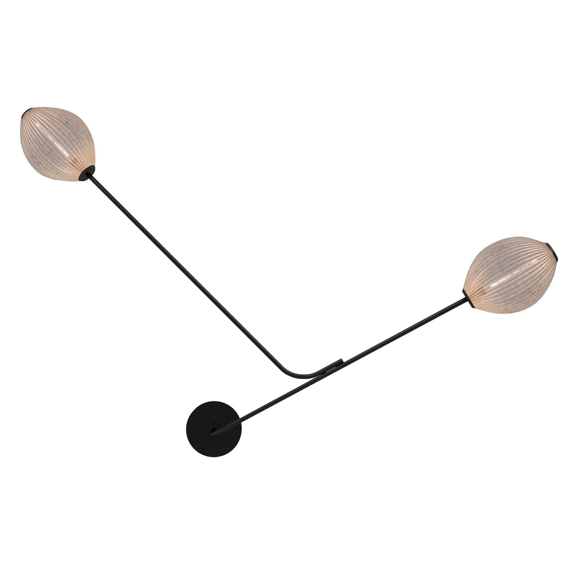 Satellite wandlamp, Cream white-semi matt GUBI