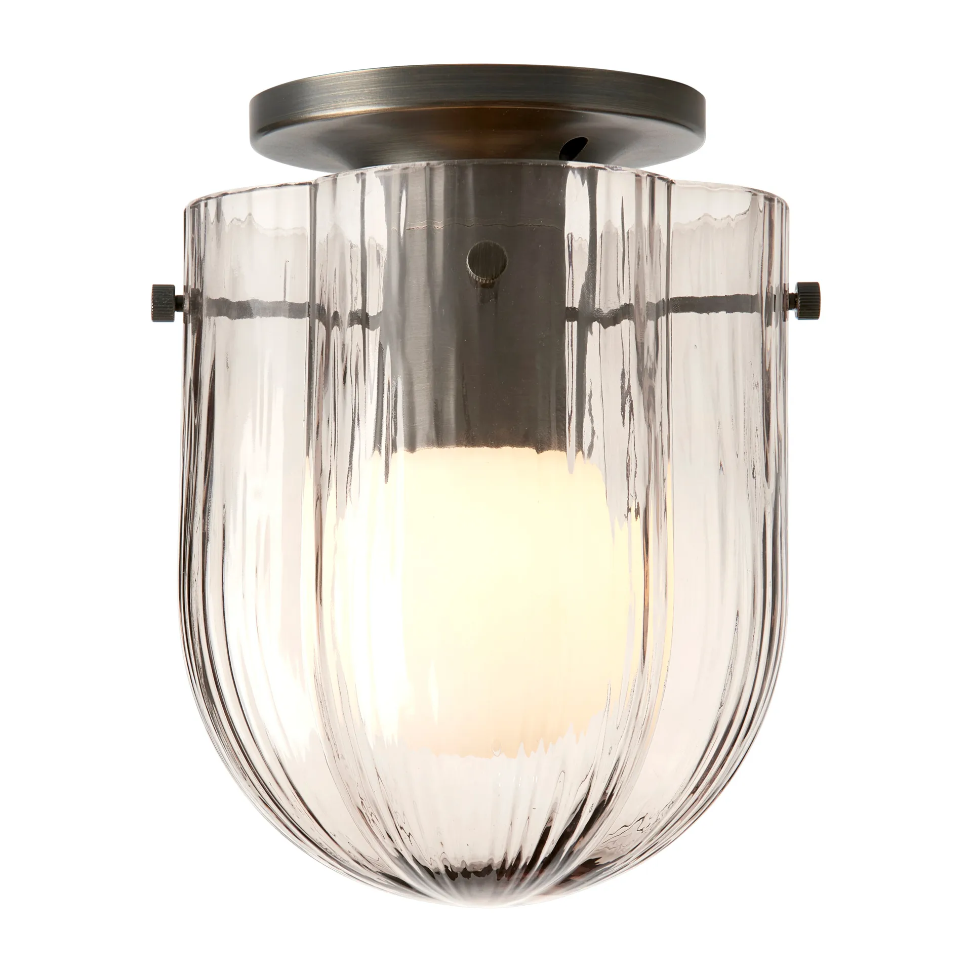 Seine plafondlamp Ø17,2 cm, Brass-smoke GUBI