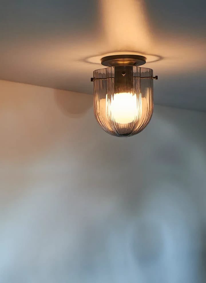 Seine plafondlamp Ø17,2 cm, Brass-smoke GUBI