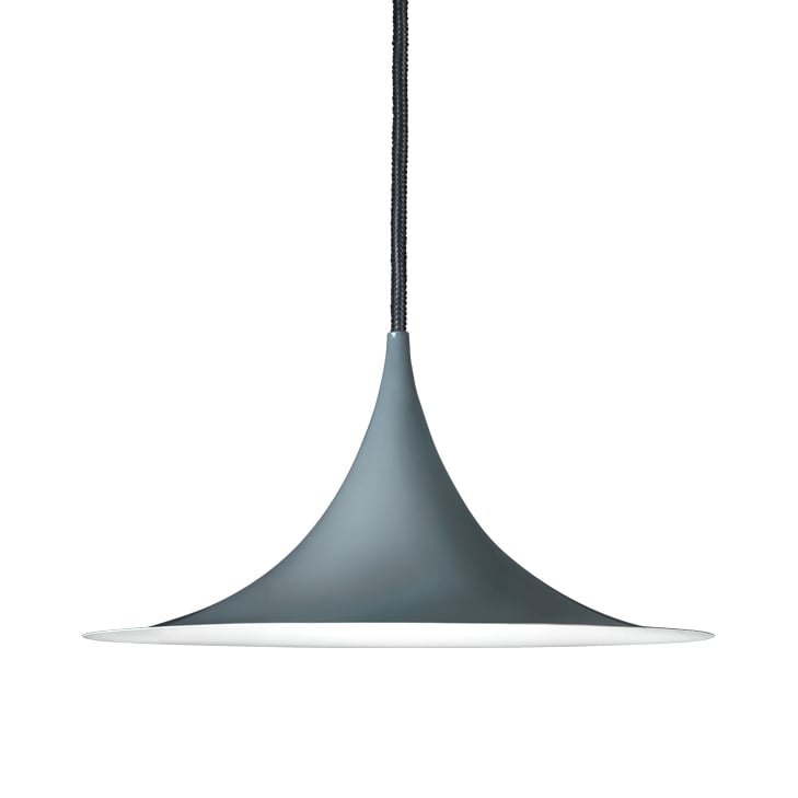GUBI Semi lamp Ø 47 cm Antracite grey glossy