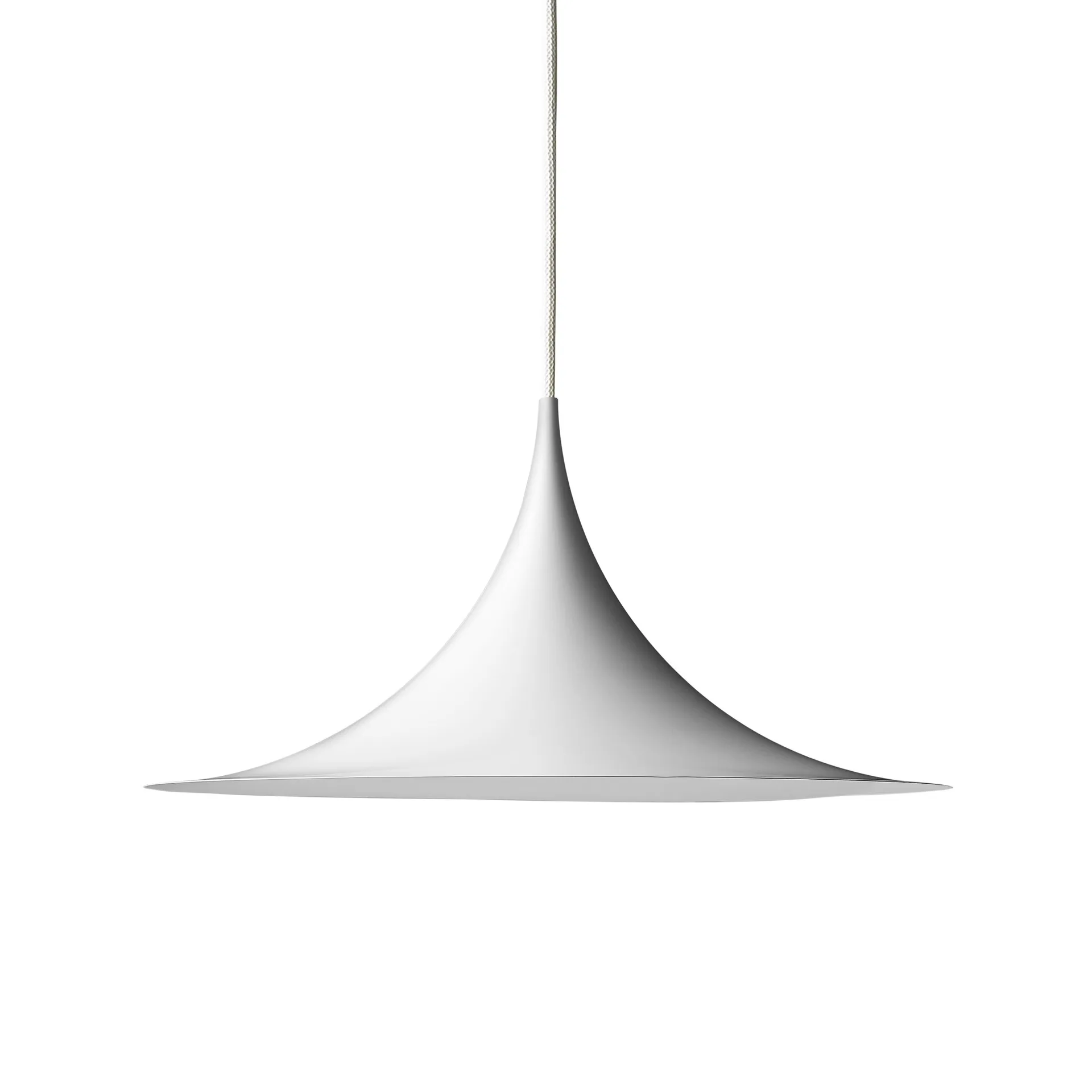 Semi lamp Ø 60 cm., White semi matt GUBI