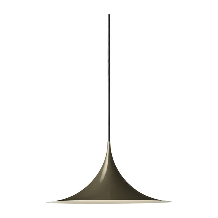 Semi plafondlamp glanzend Ø30 cm - Dark cocoa - Gubi