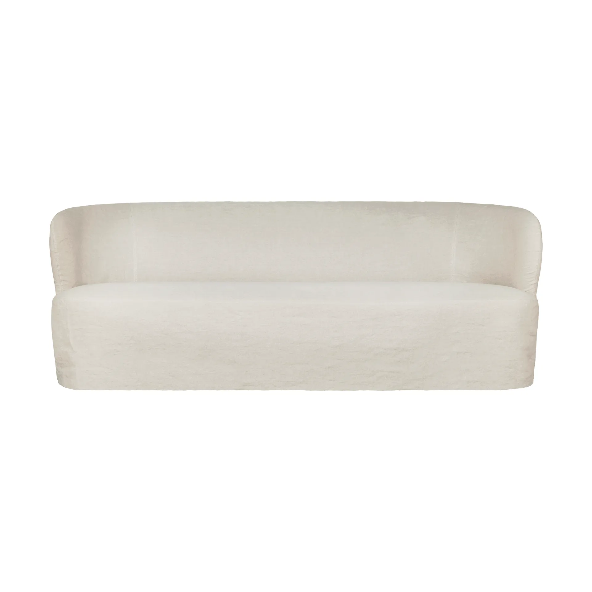 Stay Slipcover bank, Linen 0023, 220x95 cm, 3-zits GUBI