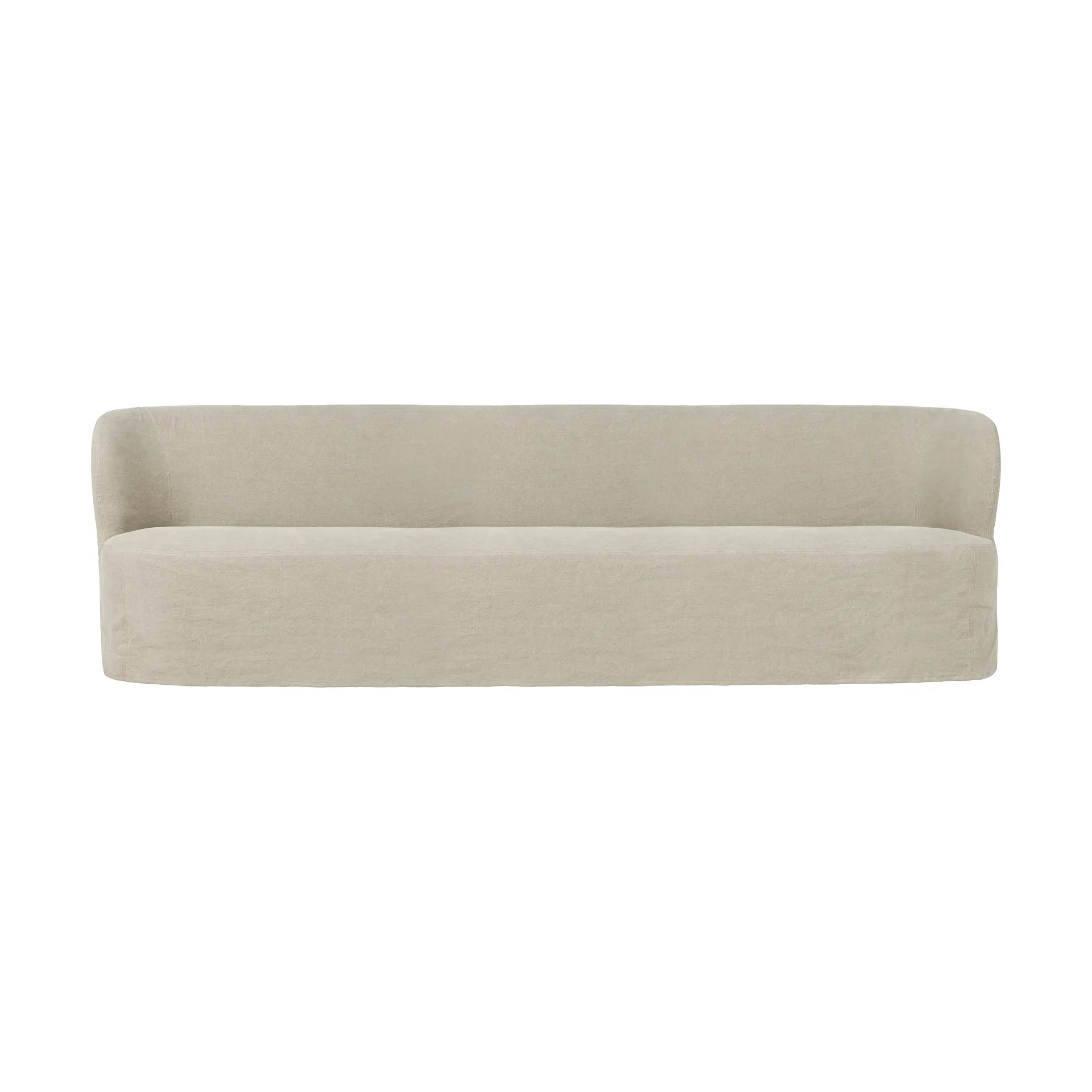 Stay Slipcover bank, Linen 0023, 260x70 cm, 4-zits GUBI