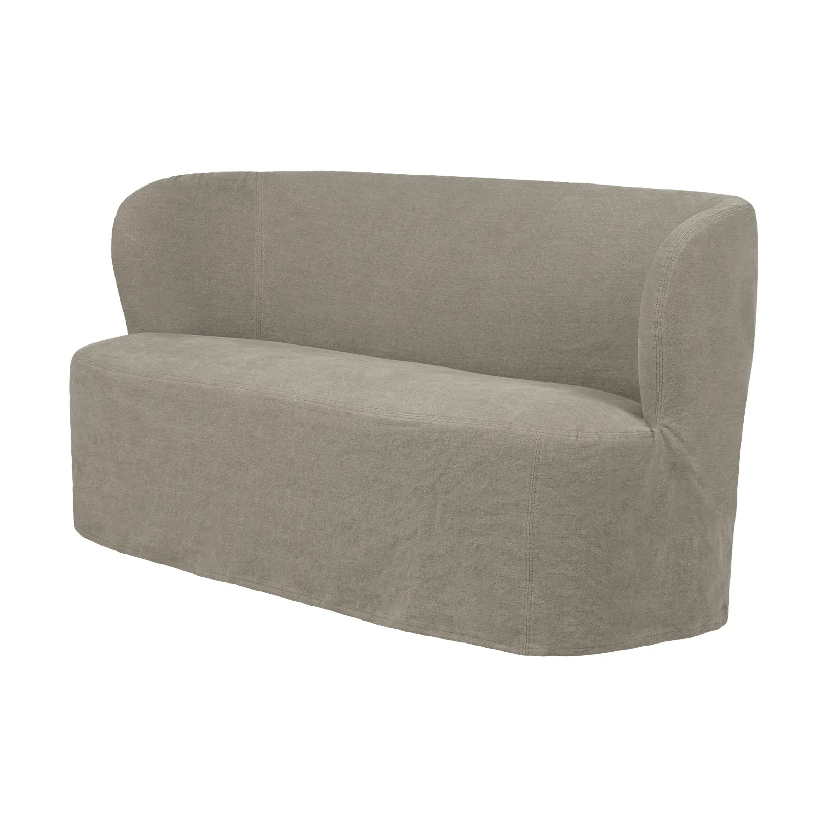 Stay Slipcover bank, Linen 0024, 150x70 cm, 2-zits GUBI