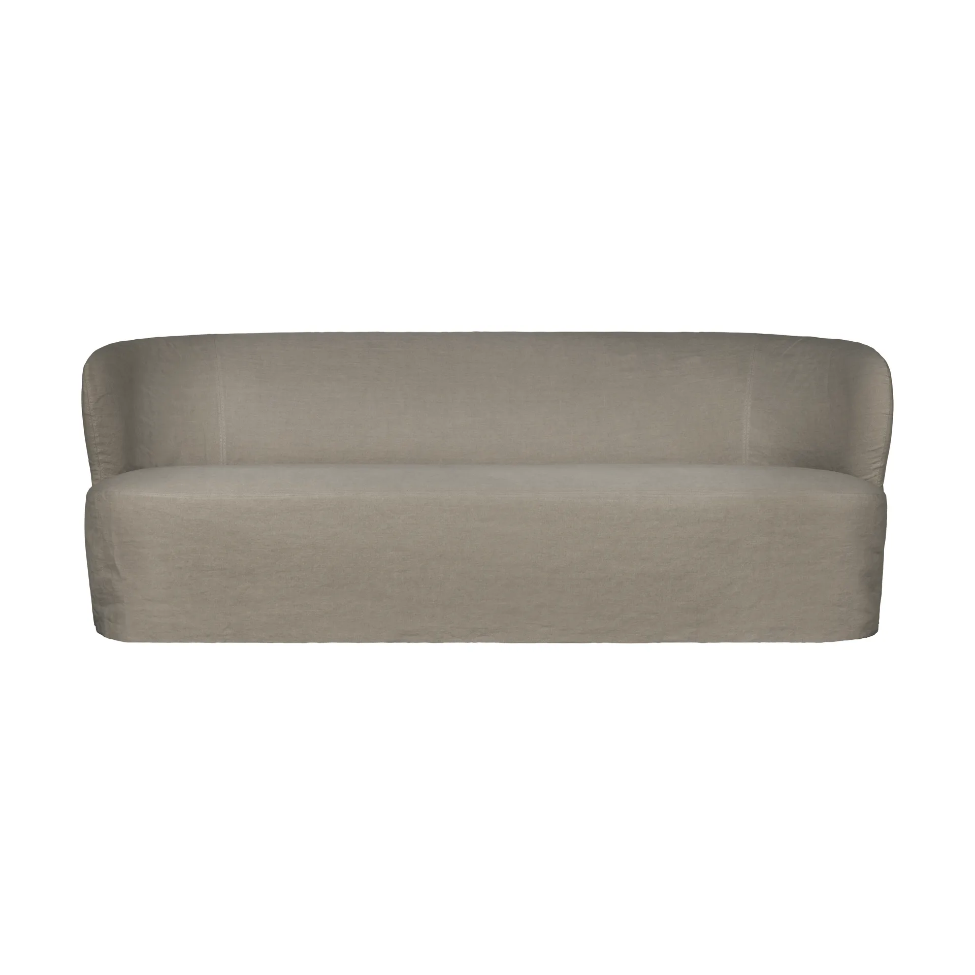 Stay Slipcover bank, Linen 0024, 220x95 cm, 3-zits GUBI