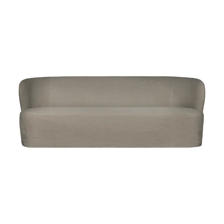 Stay Slipcover bank - Linen 0024, 220x95 cm, 3-zits - GUBI