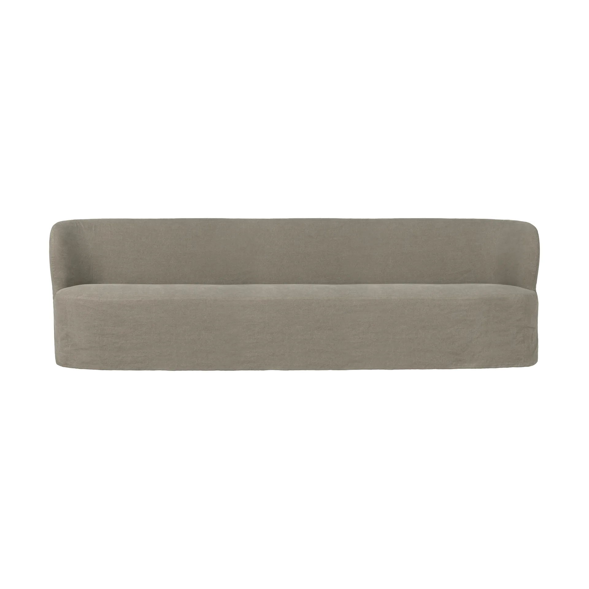 Stay Slipcover bank, Linen 0024, 260x70 cm, 4-zits GUBI
