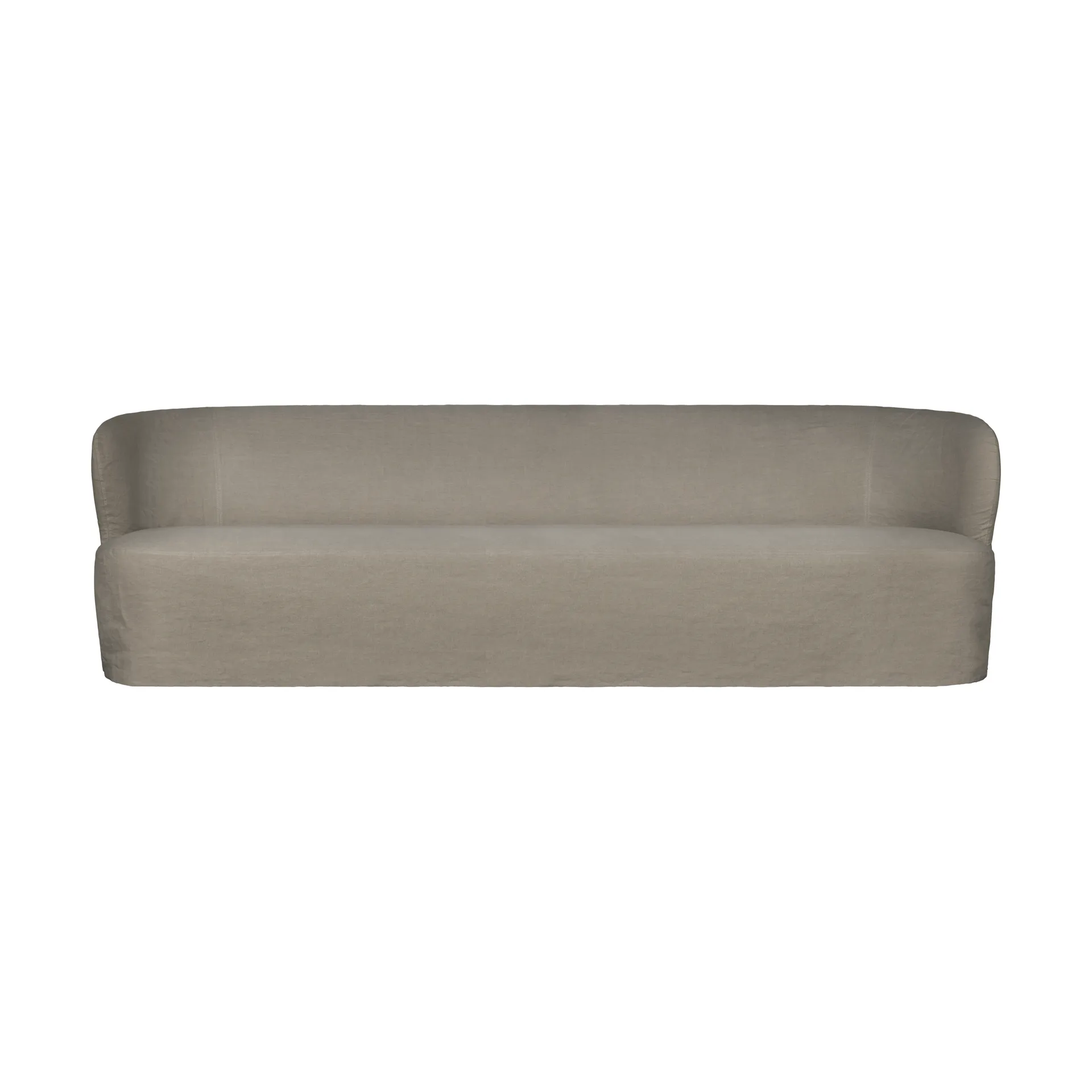 Stay Slipcover bank, Linen 0024, 260x95 cm, 4-zits GUBI