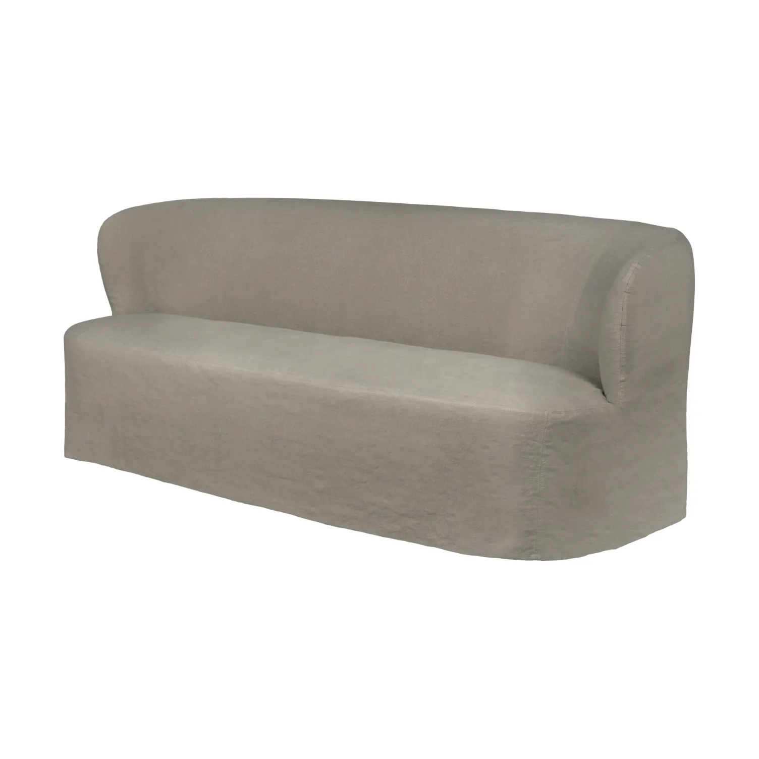 Stay Slipcover bank, Linnen 0024, 190x95 cm, 2,5-zits GUBI