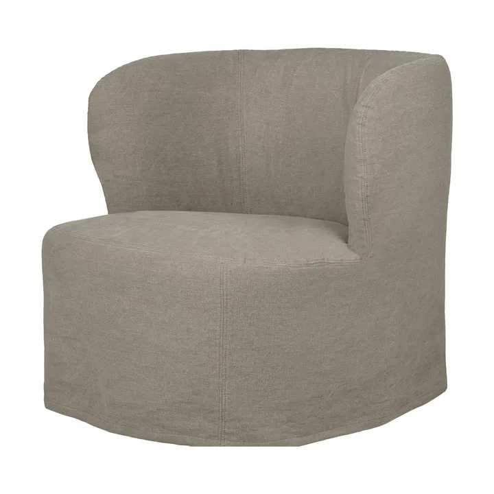 Stay Slipcover loungestoel - Linen 0024, large - GUBI