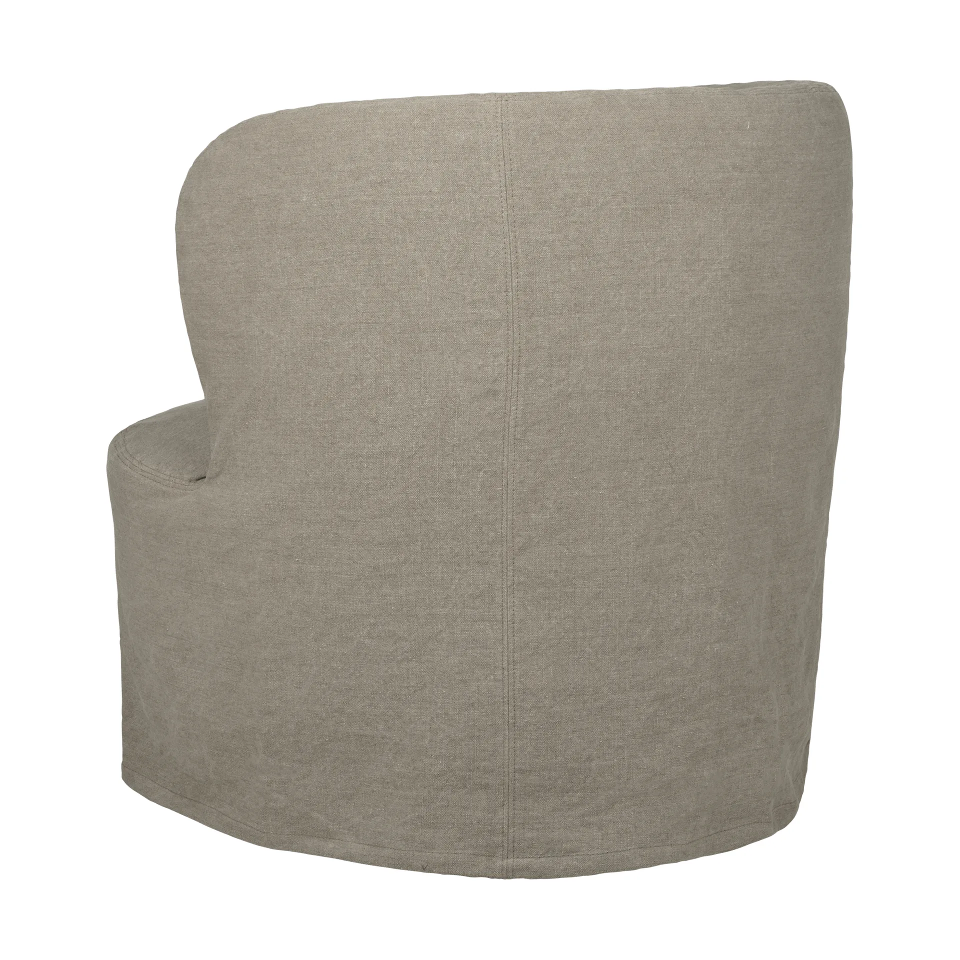 Stay Slipcover loungestoel, Linen 0024, small GUBI