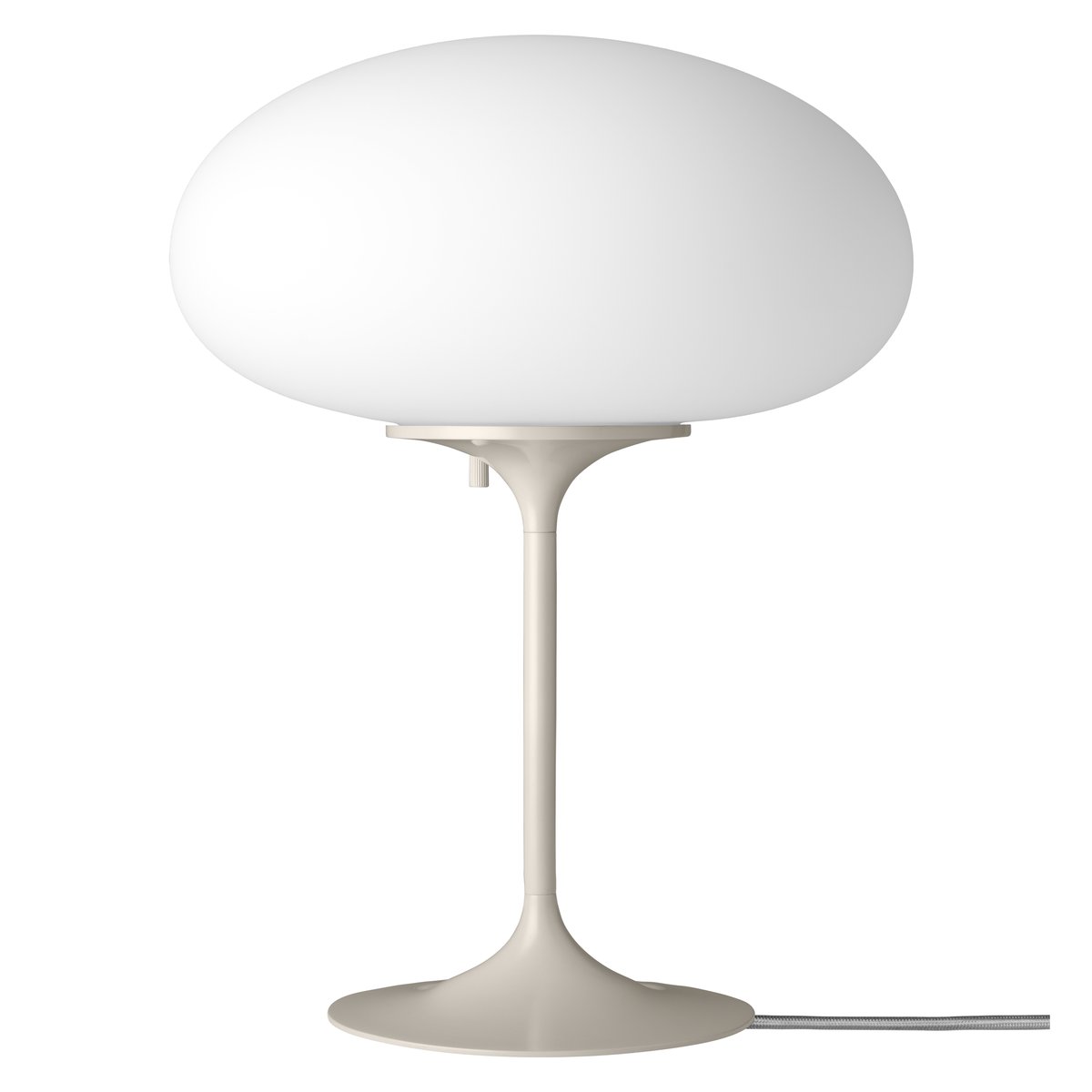 GUBI Stemlite tafellamp 42 cm Pebble Grey | Scandinavisch Interieur | Bureau- & tafellampen | Grijs