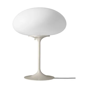 Stemlite Tafellamp - Pebble grey-opalglas, 42 cm - GUBI