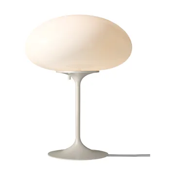 Stemlite Tafellamp - Pebble grey-opalglas, 42 cm - GUBI