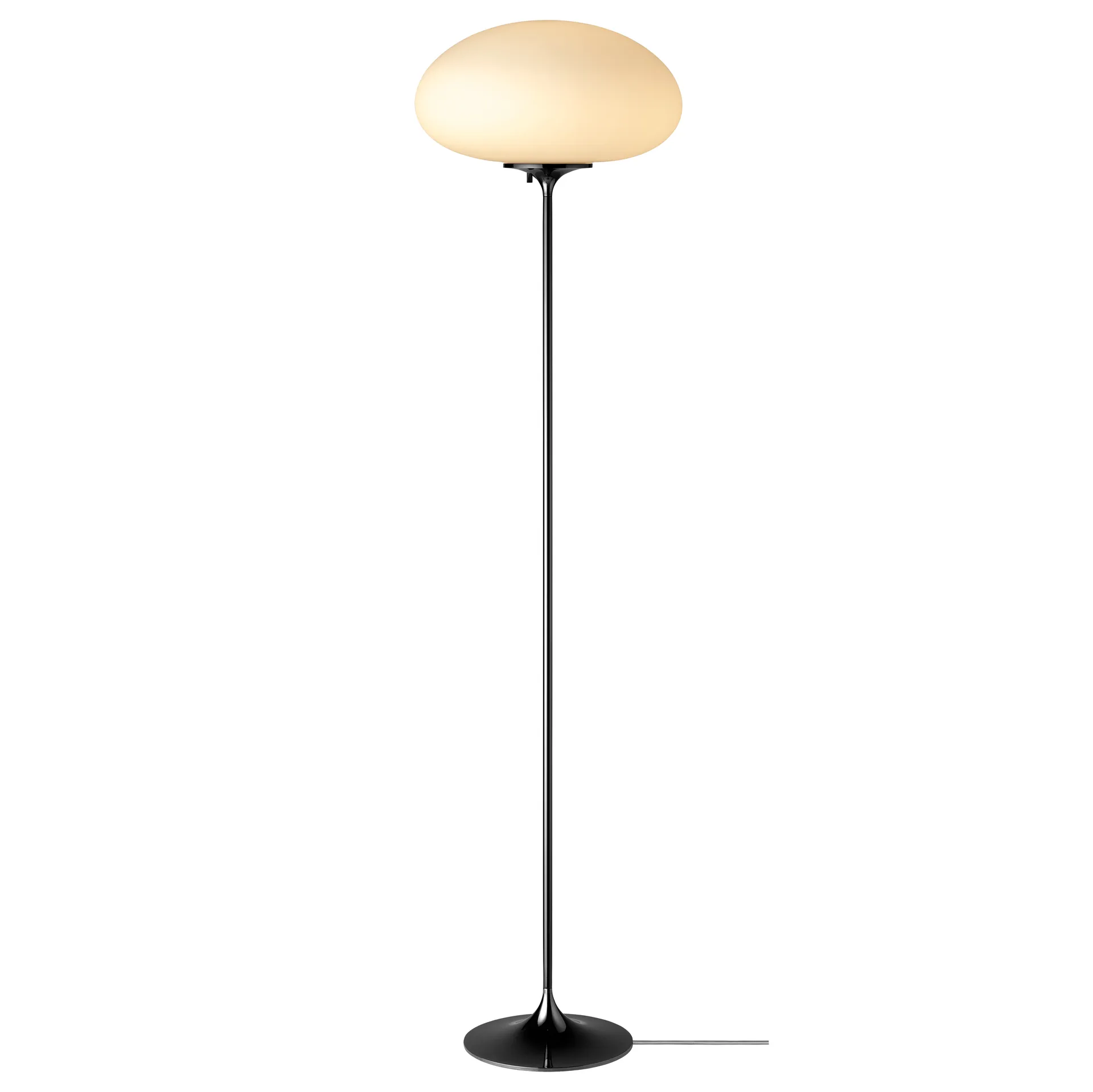 Stemlite vloerlamp 150 cm, Black Chrome GUBI