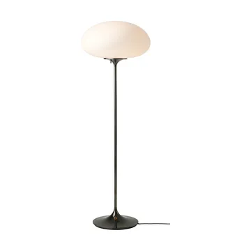 Stemlite vloerlamp - Black chrome-opaalglas, 110 cm - GUBI