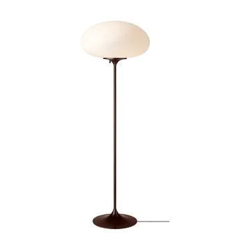 Stemlite vloerlamp - Black red-opaalglas, 110 cm - GUBI
