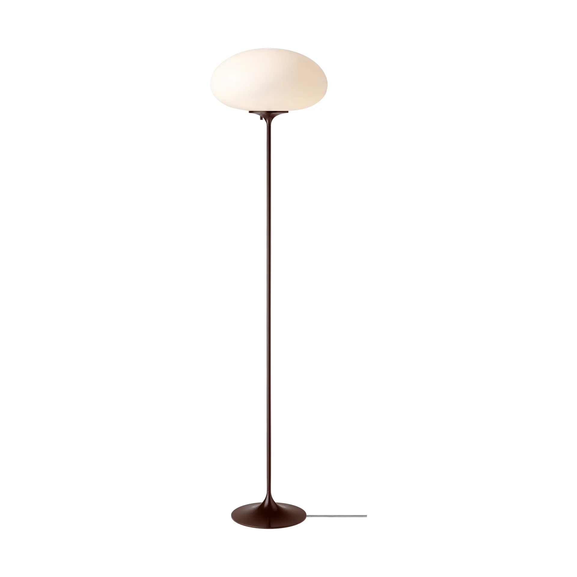 Stemlite vloerlamp, Black red-opaalglas, 150 cm GUBI