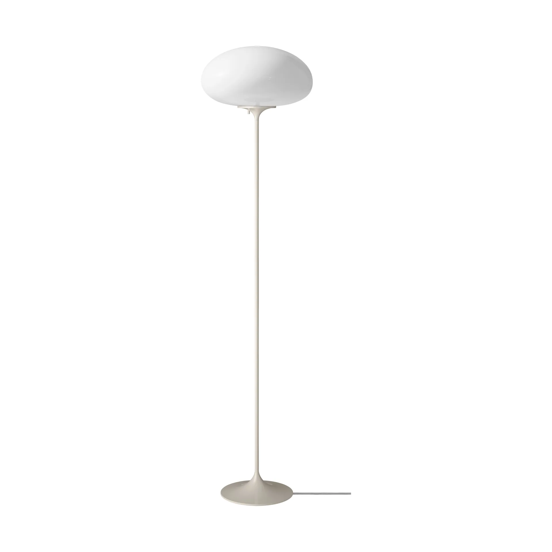 Stemlite vloerlamp, Pebble grey-opalglas, 150 cm GUBI