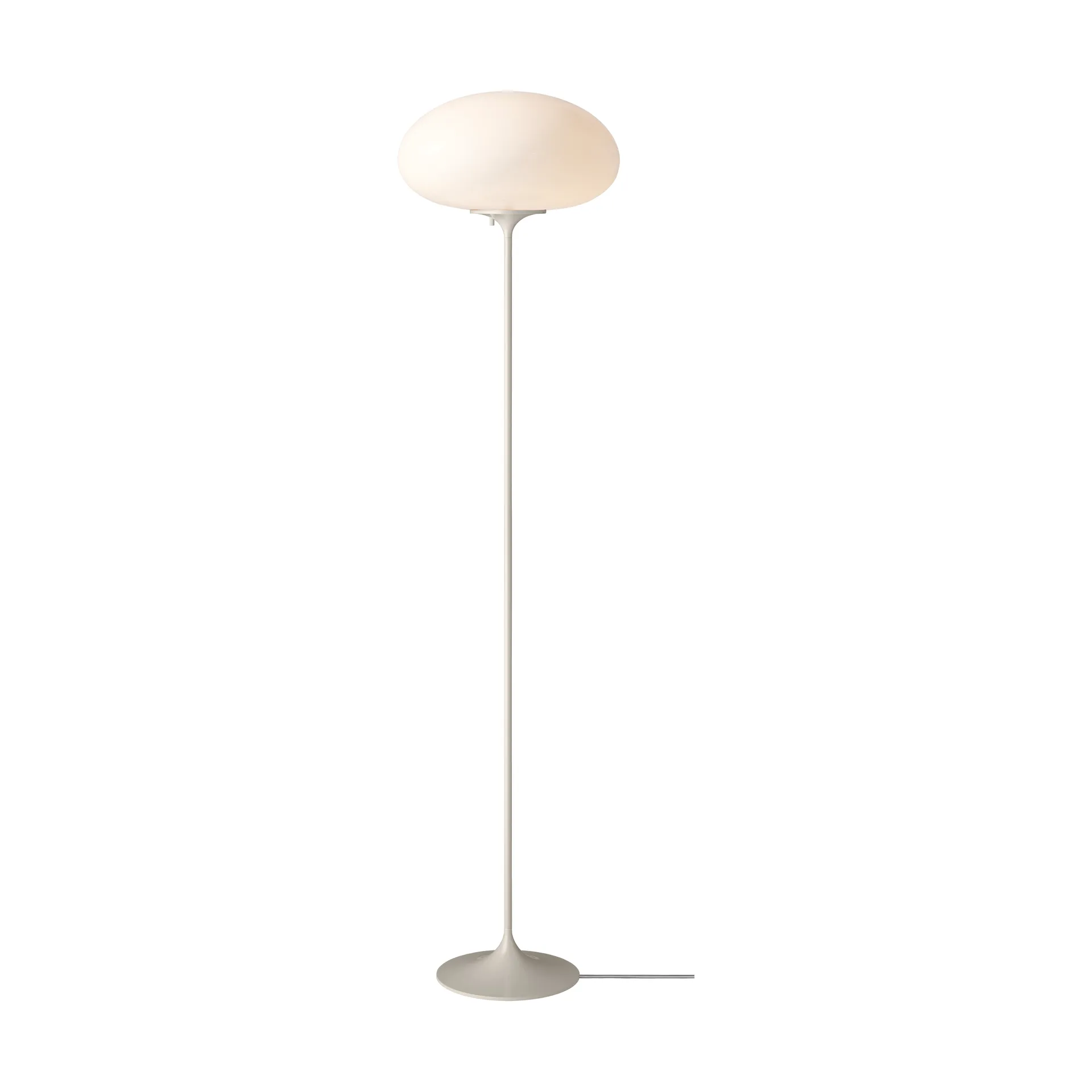 Stemlite vloerlamp, Pebble grey-opalglas, 150 cm GUBI