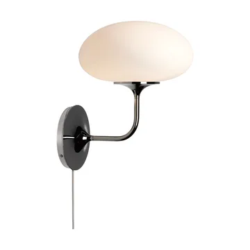 Stemlite wandlamp - Black chrome-opaalglas - GUBI
