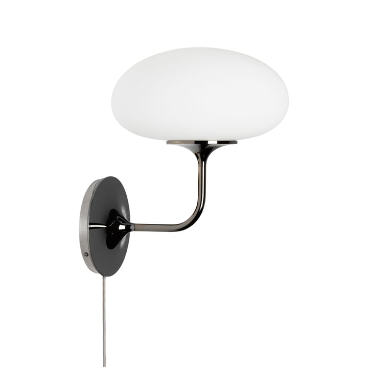 Stemlite wandlamp, Zwart chroom-bevroren glas GUBI