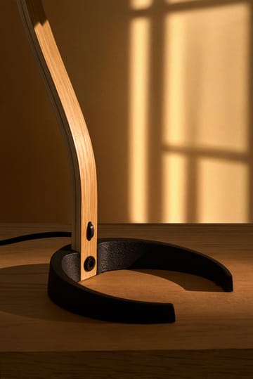 Timberline tafellamp - Oak-birch-white - GUBI