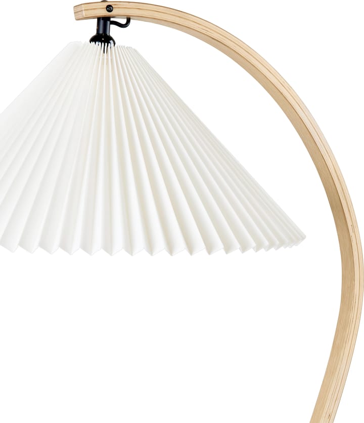 Timberline vloerlamp, Oak-birch-white GUBI