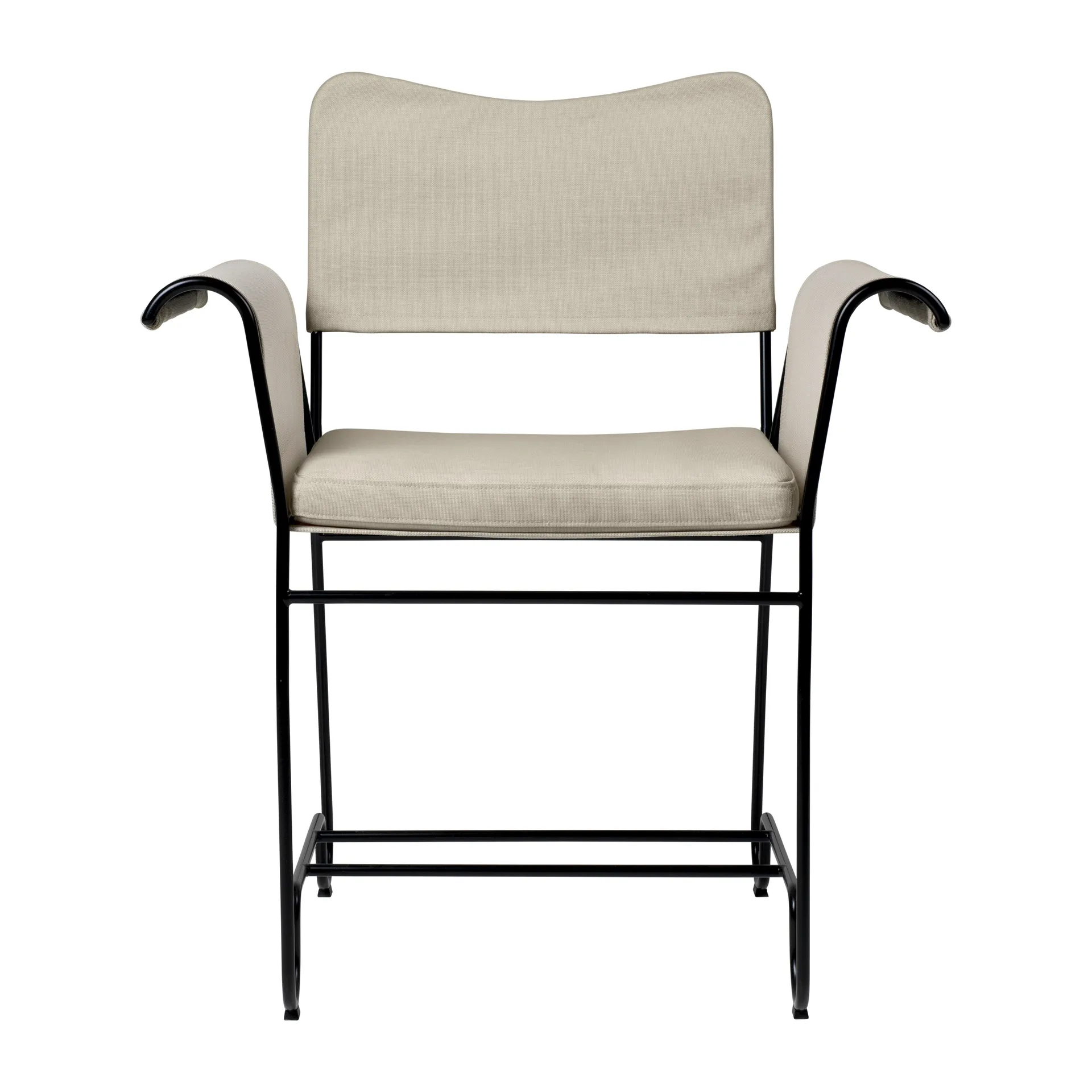 Tropique stoel met armleuningen, Black-Leslie 12 GUBI