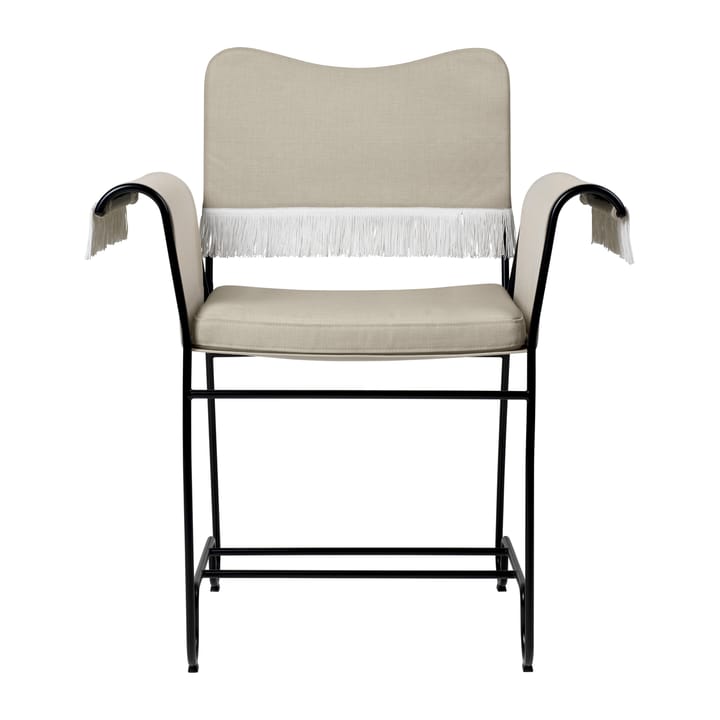 Tropique stoel met armleuningen en franjes, Black-Leslie 12 GUBI