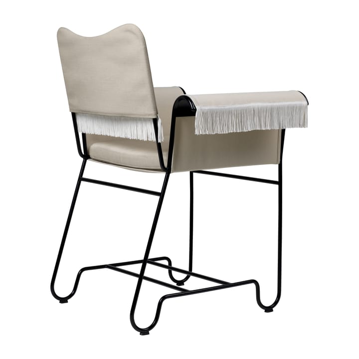 Tropique stoel met armleuningen en franjes, Black-Leslie 12 GUBI