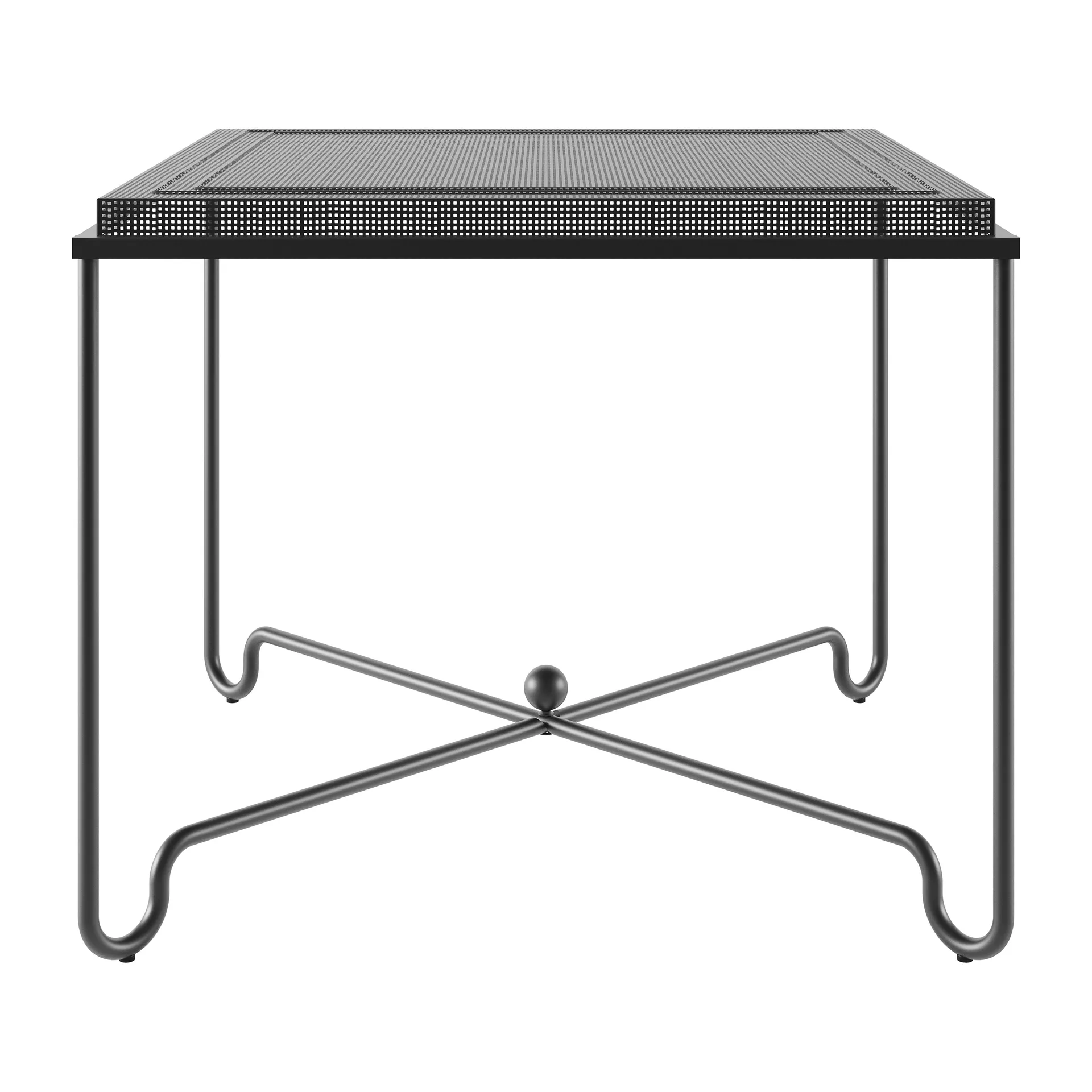 Tropique tafel 90x90x75 cm, Classic black GUBI