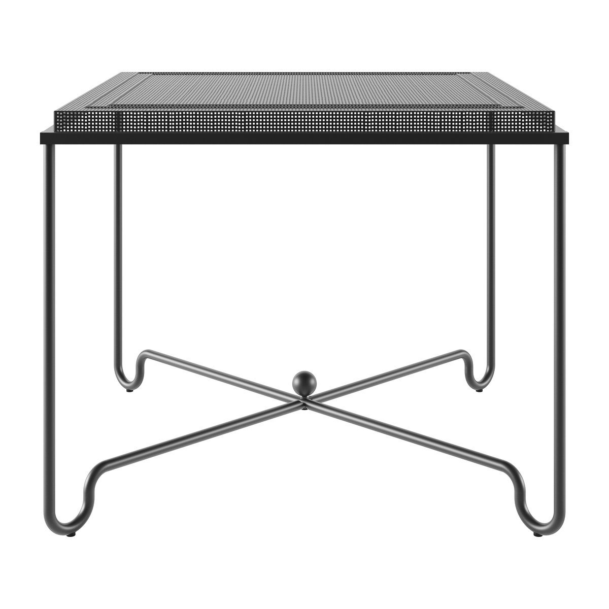 GUBI Tropique tafel 90x90x75 cm Classic black