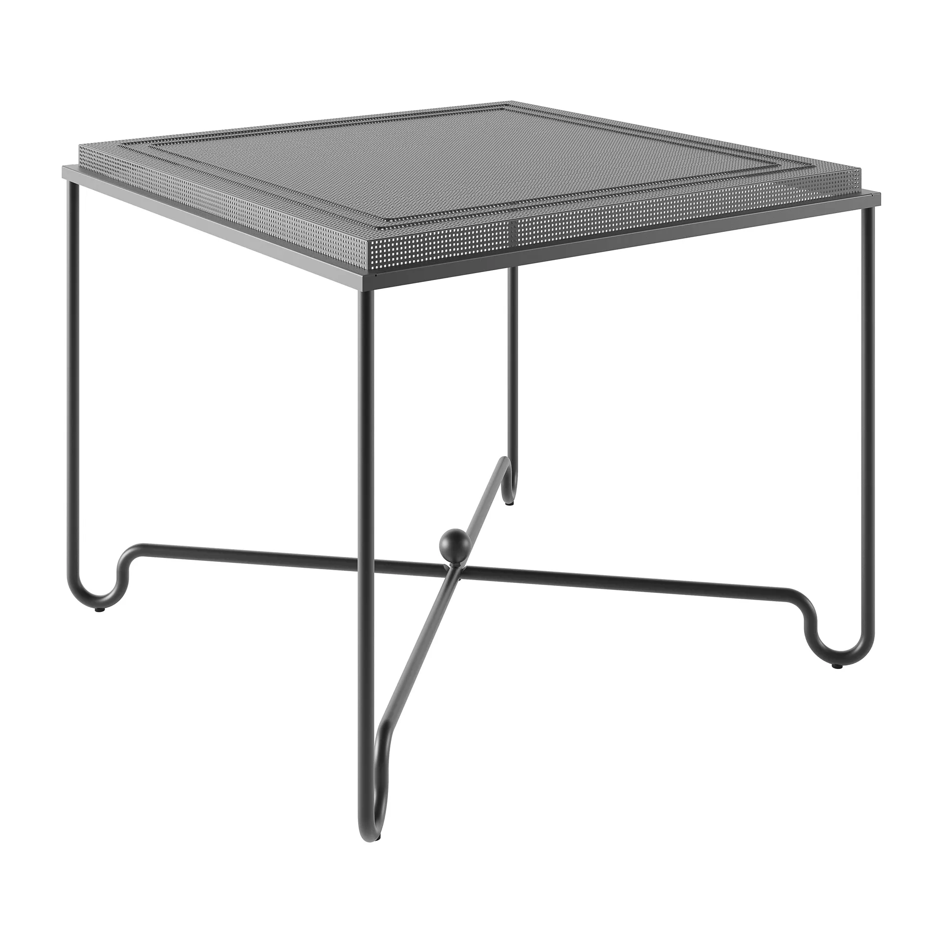 Tropique tafel 90x90x75 cm, Classic black GUBI