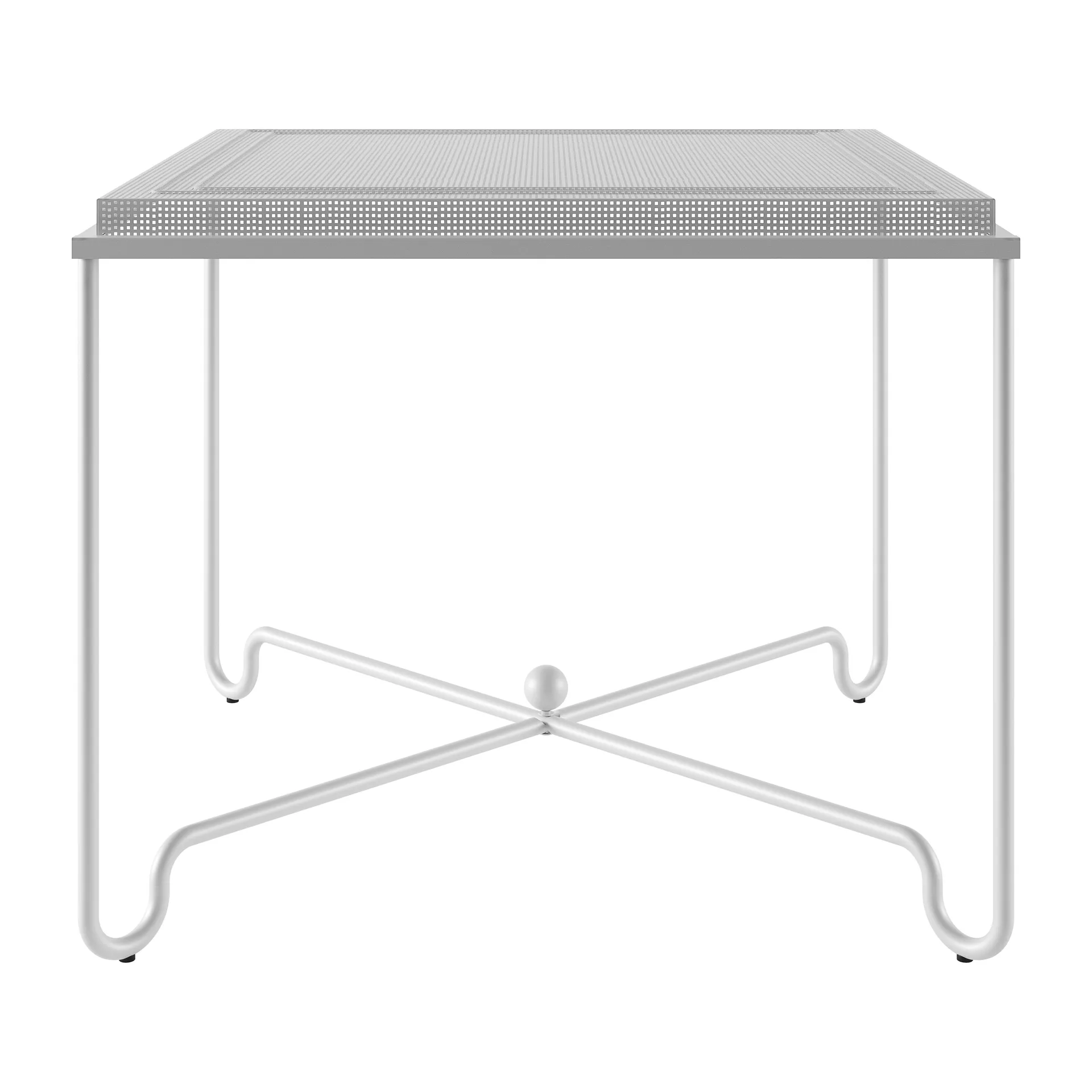 Tropique tafel 90x90x75 cm, Classic white semi matt GUBI