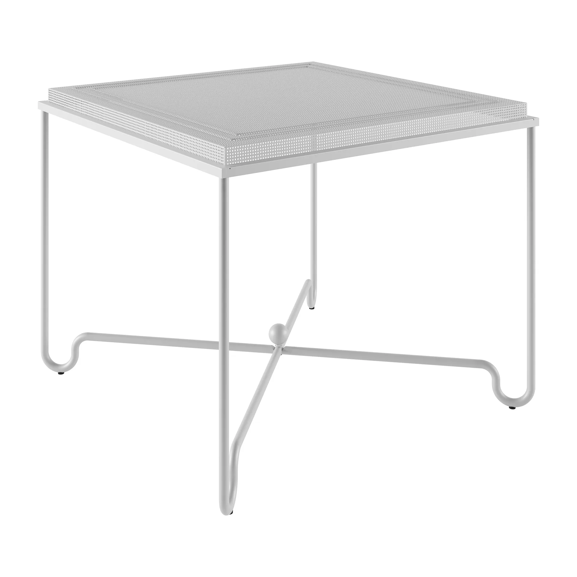 Tropique tafel 90x90x75 cm, Classic white semi matt GUBI