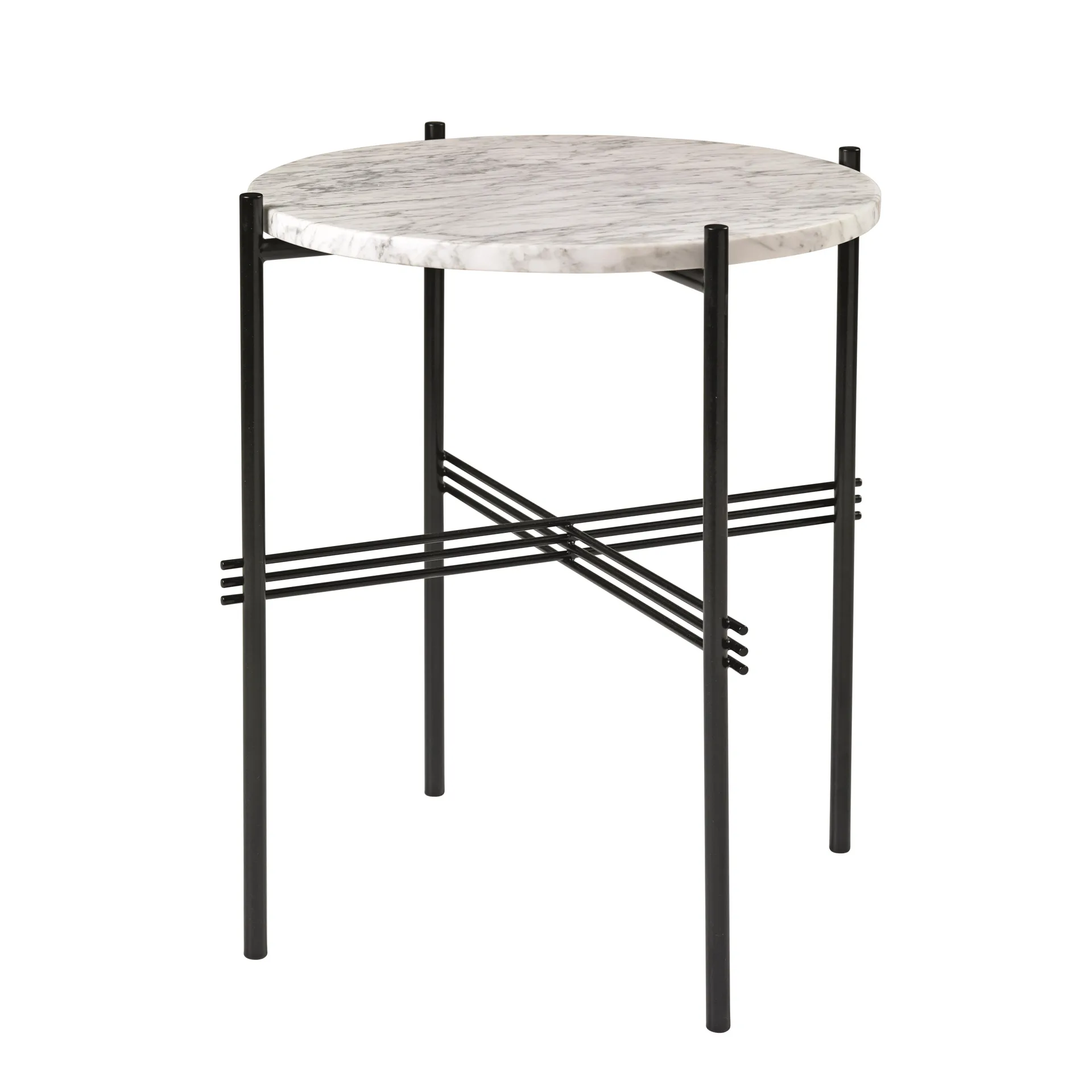 TS tafel Ø 40 cm, wit marmer GUBI