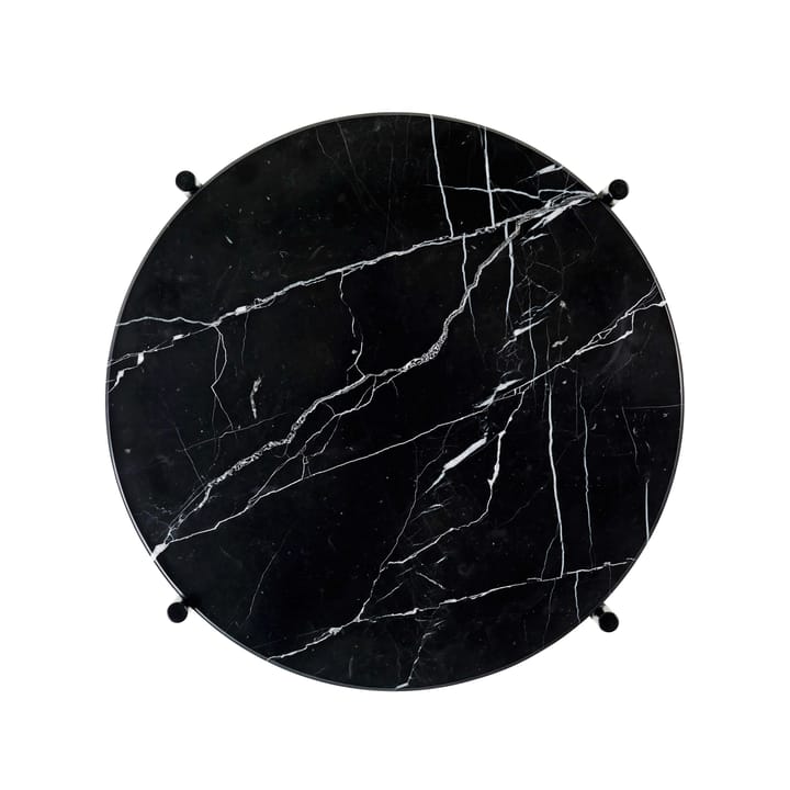TS tafel Ø 40 cm - zwart marmer - GUBI