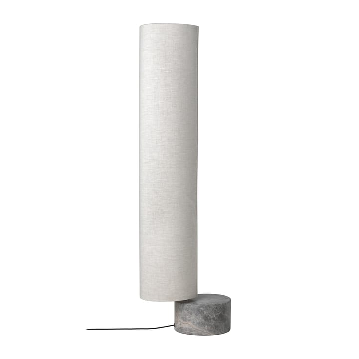 Unbound vloerlamp 120 cm, Canvas-grijs marmer GUBI