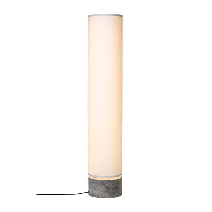 Unbound vloerlamp 120 cm - Wit-grijs marmer - GUBI