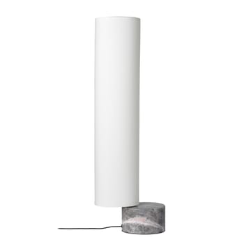 Unbound vloerlamp 80 cm - Wit-grijs marmer - GUBI