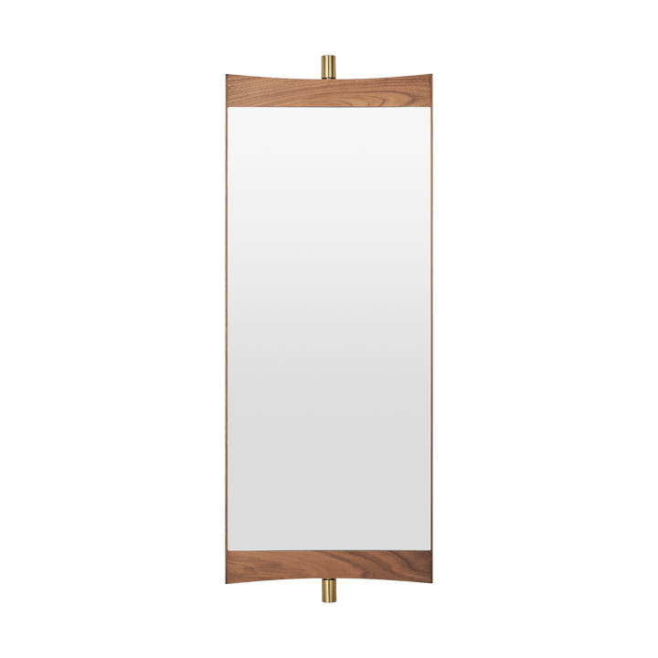 Vanity spiegel 1 - Walnoot-messing - Gubi