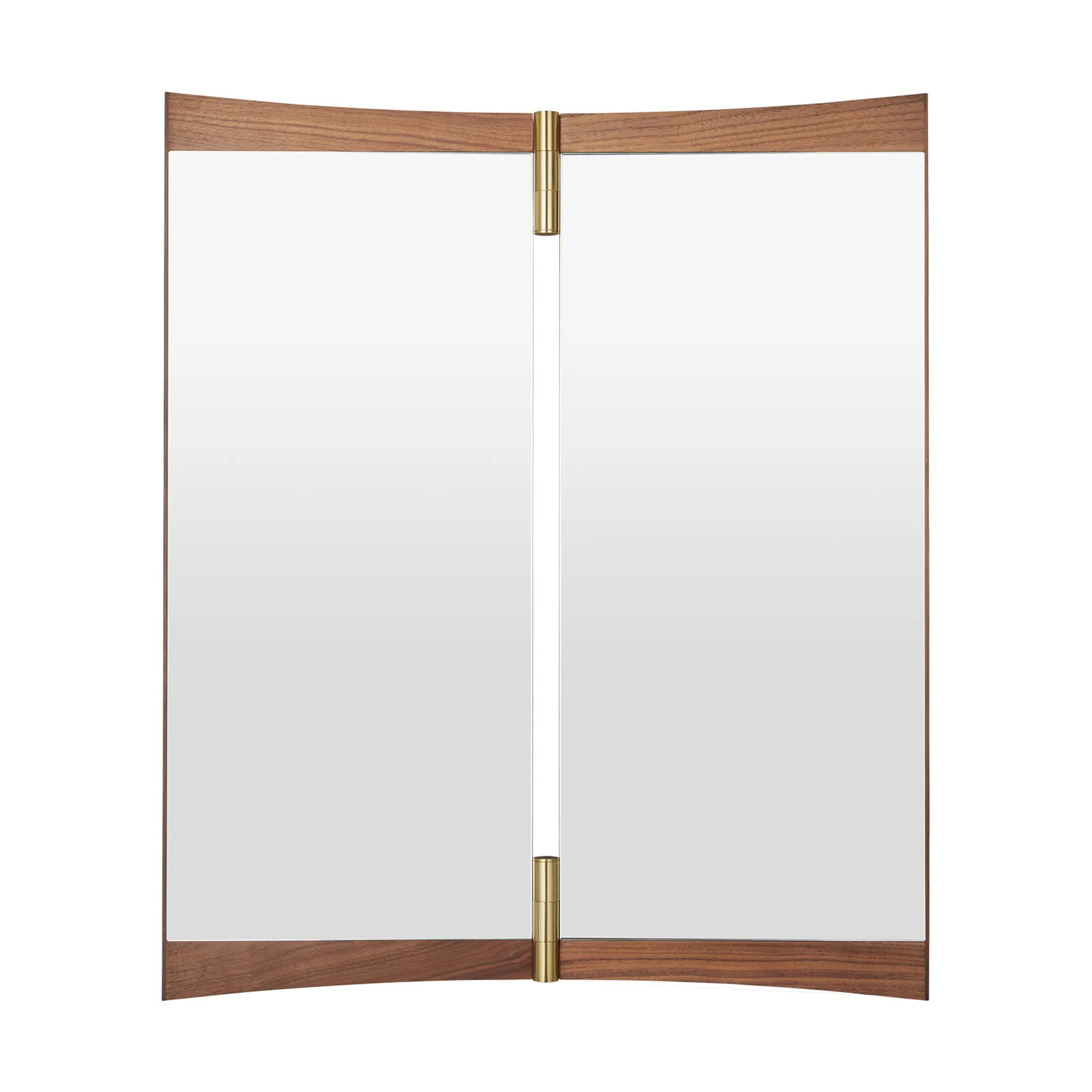 Vanity spiegel 2, Walnoot-messing GUBI