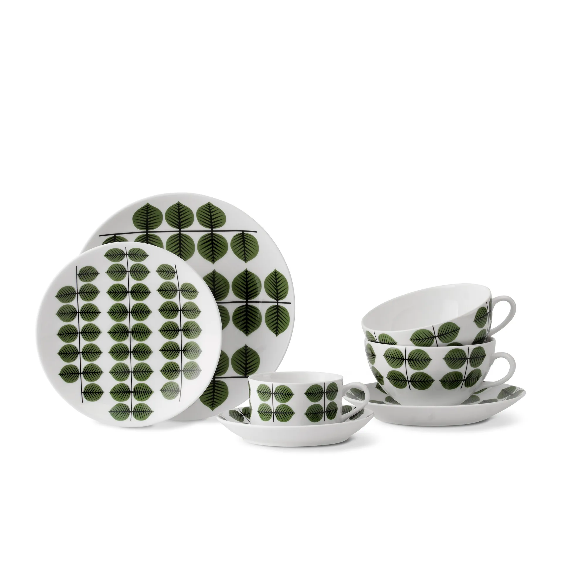 Berså koffieset, koffiekop + schotel Gustafsbergs Porslinsfabrik
